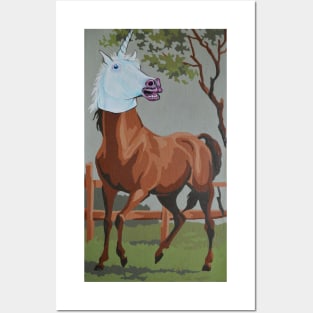 Undercover Horse Goes Undercover Posters and Art